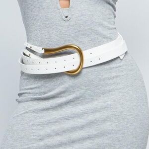 Faux Leather Multi Layer Belt
